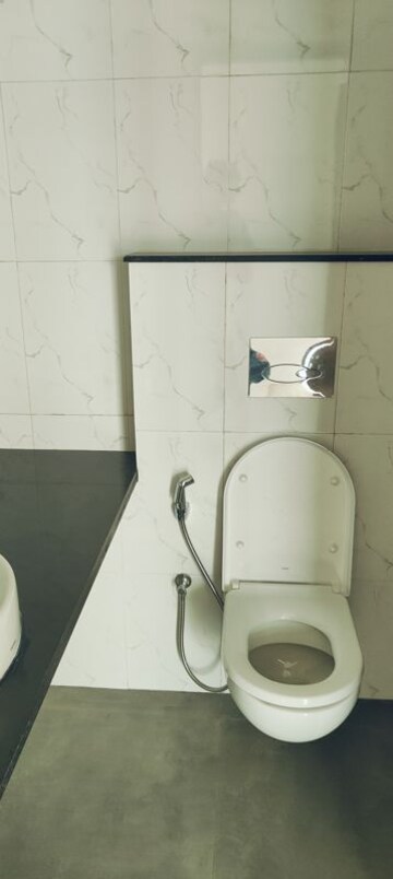 Bathroom in 3 BHK Apartment at Lodha Amara, Kolshet Road – for Rent