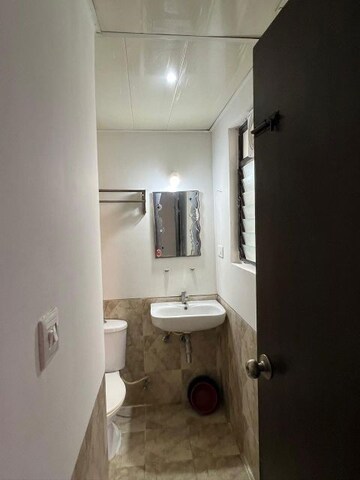 Bathroom in 2 BHK Apartment at Patel Smondoville, Electronic City – for Rent