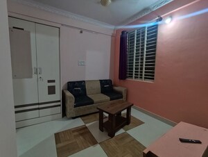 Master Bedroom in 1 BHK Apartment at Btm Layout – for Rent