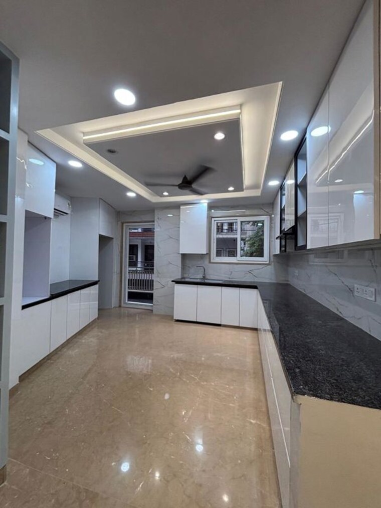 Kitchen, hauz khas 3 Bedroom 1600 Sq.Ft. Builder Floor In Hauz Khas Delhi 9742839