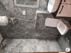 Bathroom in 3 BHK Builder Floor at Mehrauli – for Rent