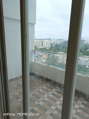 Balcony in 2 BHK Apartment at Karan Suncoast, Bavdhan – for Rent