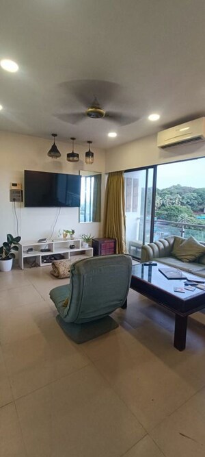 Living Room in 1 BHK Apartment at Conwood Astoria, Goregaon East – for Rent