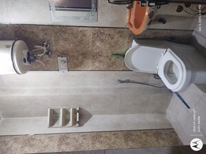 Bathroom in 2 BHK Builder Floor at Mehrauli – for Rent