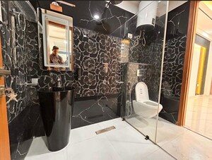 Bathroom in 3 BHK Builder Floor at Chattarpur – for Sale