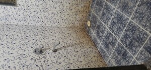 Bathroom in 1 BHK Apartment at Megh Malhar Co-op Housing Society, Ghansoli – for Rent