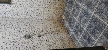 Bathroom in 1 BHK Apartment at Megh Malhar Co-op Housing Society, Ghansoli – for Rent