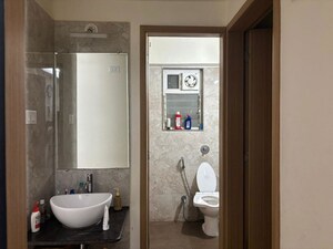 Bathroom in 3 BHK Apartment at Nirman Altius, Kharadi – for Sale