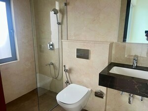 Bathroom in 1 BHK Apartment at Shraddha Privilege, Kannamwar Nagar – for Rent