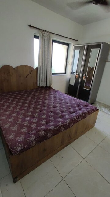 Bedroom in 1 BHK Apartment at La Chapelle Apartment, Malad West – for Rent
