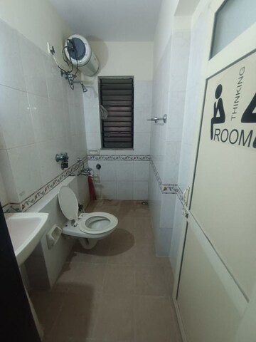 Bathroom in 3 BHK Apartment at K Rahega Palm Springs, Malad West – for Rent