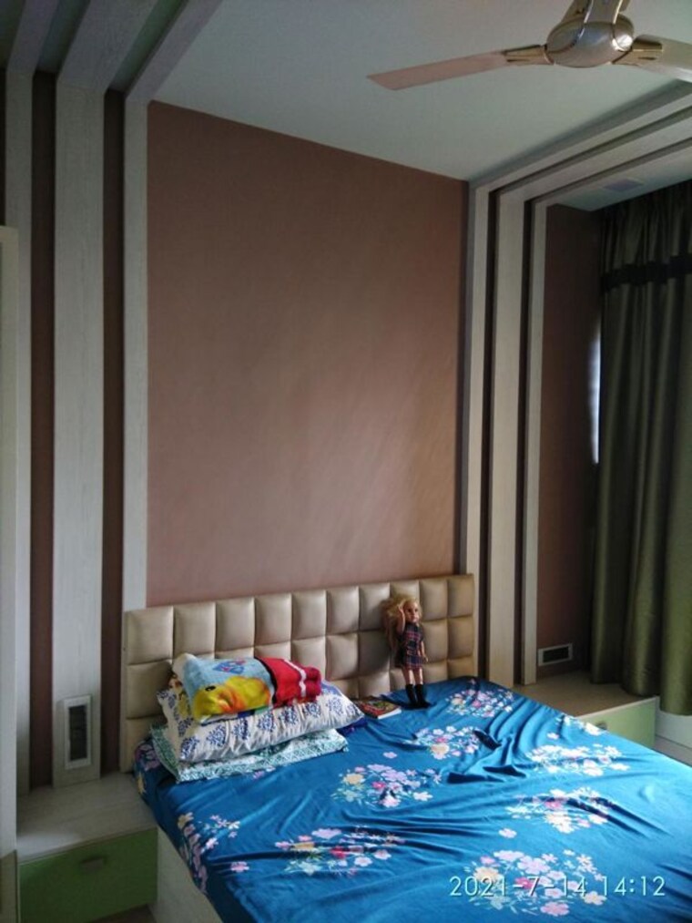 Bedroom, mahaveer-chs 1 Bedroom 600 Sq.Ft. Apartment In Swanand Nagar Thane 9742980