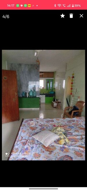 Bedroom in 1 BHK Apartment at Samarth Srushti, Wireless Colony – for Rent