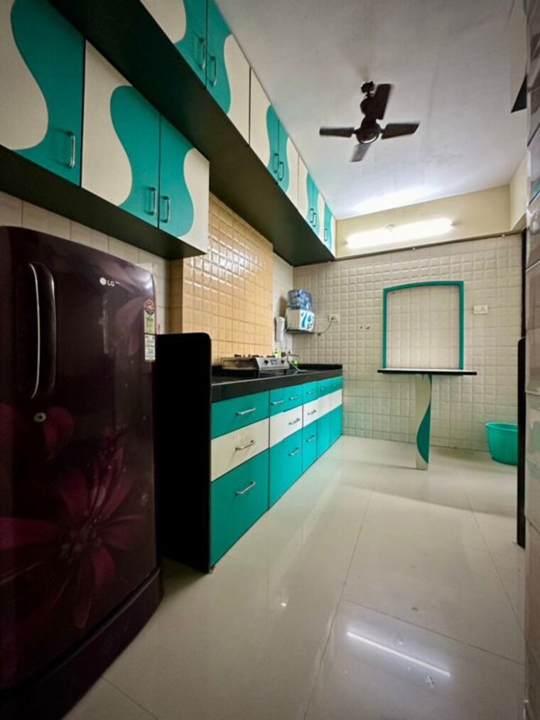 Kitchen, newa-garden 2.5 Bedroom 1310 Sq.Ft. Apartment In Airoli Sector 20 Navi Mumbai 9743028