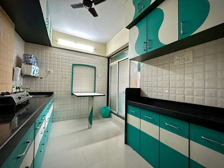 Kitchen, newa-garden 2.5 Bedroom 1310 Sq.Ft. Apartment In Airoli Sector 20 Navi Mumbai 9743028