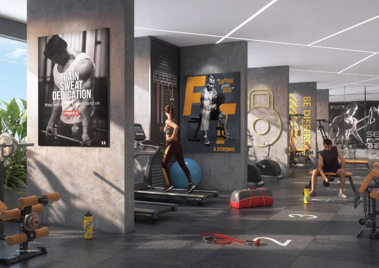 Gym, bibwewadi 4 Bedroom 1415 Sq.Ft. Apartment In Bibwewadi Pune 9742663