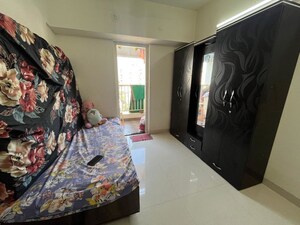 Bedroom in 2 BHK Apartment at Aswani Galaxy, Wakad – for Rent