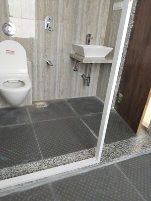 Bathroom in 1 BHK Apartment at Parth Lakefront, Dighe – for Rent