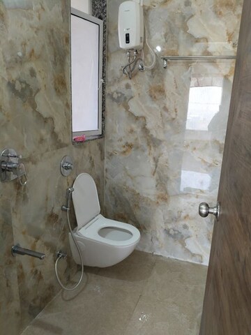 Bathroom in 1 BHK Apartment at Parth Lakefront, Dighe – for Rent