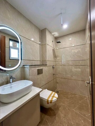 Bathroom in 3 BHK Builder Floor at BPTP Astaire Gardens, Sector 70a – for Sale