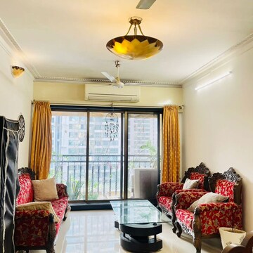 Living Room in 2 BHK Apartment at Gardenia Apartment Khar West, Ram Krishna Nagar – for Rent