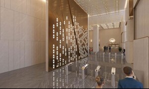 Kitchen in 3.5 BHK Apartment at Urbtech Hilston, Sector 79 – for Rent