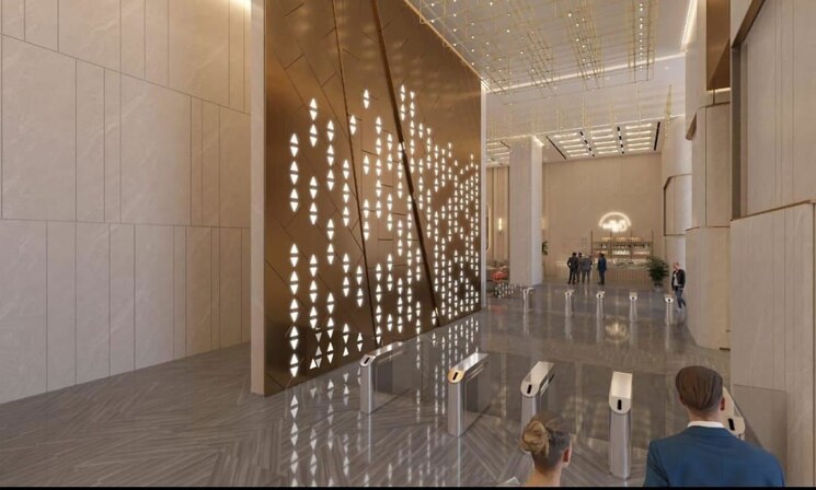 Kitchen, urbtech-hilston 3.5 Bedroom 1650 Sq.Ft. Apartment In Sector 79 Noida 9743071