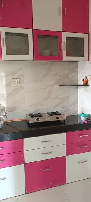 Kitchen in 1 BHK Apartment at Pride Chamunda Avenue, Ghansoli – for Sale