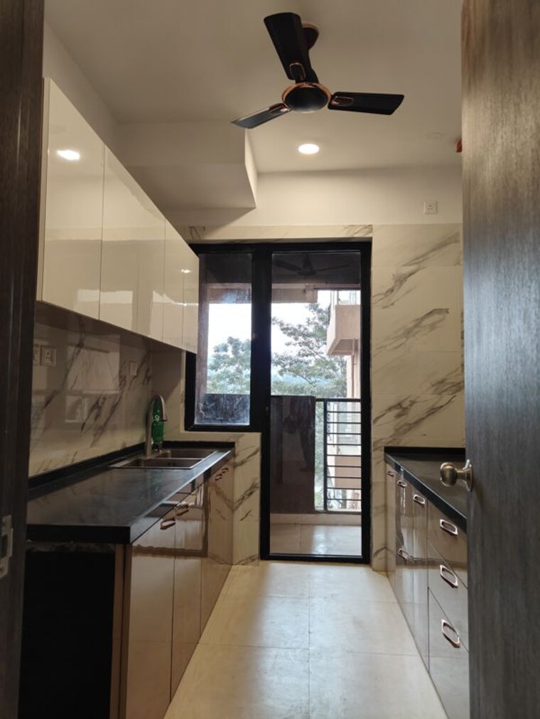 Kitchen, risland-the-icon 2 Bedroom 636 Sq.Ft. Apartment In Dhokali Thane 9743078