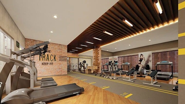 Gym, ps-srijan-ozone 3 Bedroom 1706 Sq.Ft. Apartment In Em Bypass Kolkata 9743035