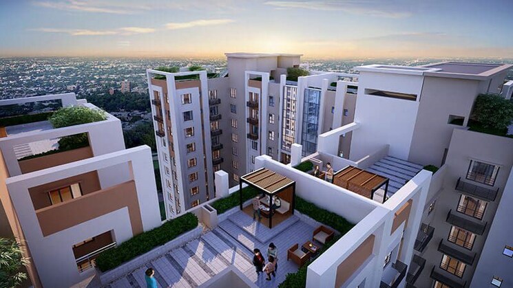 Exterior View, ps-srijan-ozone 3 Bedroom 1706 Sq.Ft. Apartment In Em Bypass Kolkata 9743035
