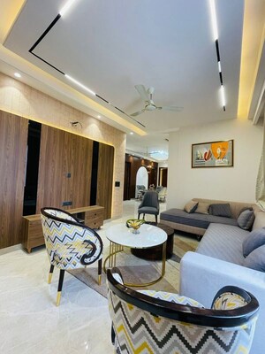 Living Room in 3.5 BHK Builder Floor at Ansal API Esencia, Sector 67 – for Sale