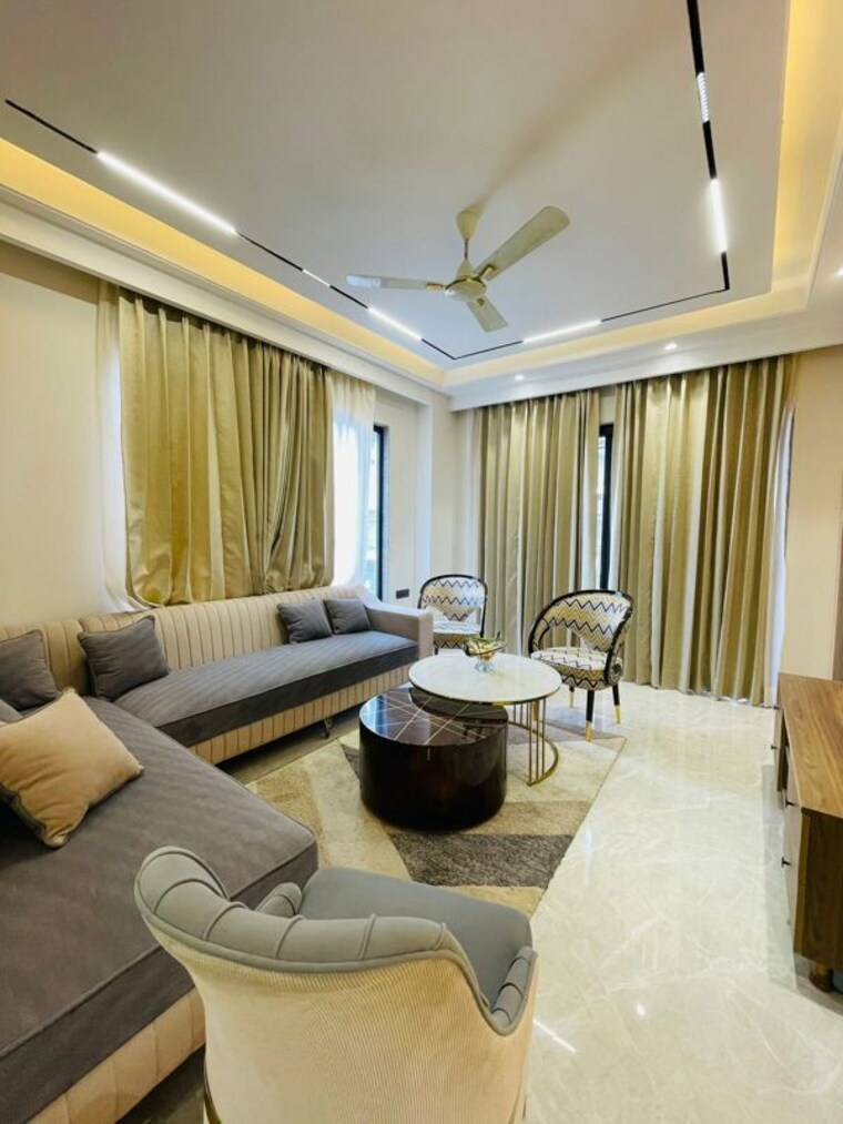 Living Room, ansal-api-esencia 3.5 Bedroom 2430 Sq.Ft. Builder Floor In Sector 67 Gurgaon 9743094