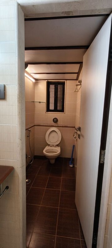 Bathroom in 2 BHK Apartment at Indradarshan II, Oshiwara – for Rent