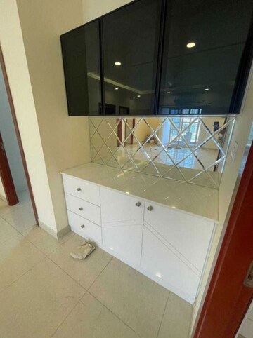 Kitchen in 4 BHK Apartment at Prestige High Fields, Gachibowli – for Rent