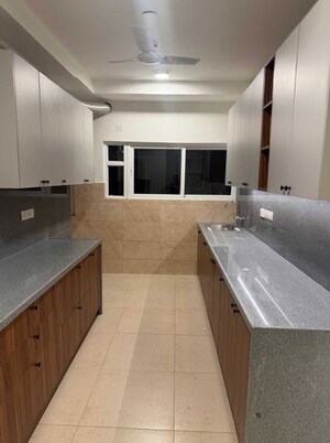 Kitchen in 4 BHK Apartment at Prestige High Fields, Gachibowli – for Rent