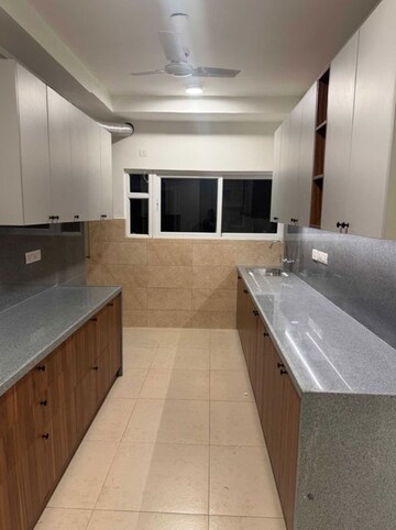 Kitchen in 4 BHK Apartment at Prestige High Fields, Gachibowli – for Rent