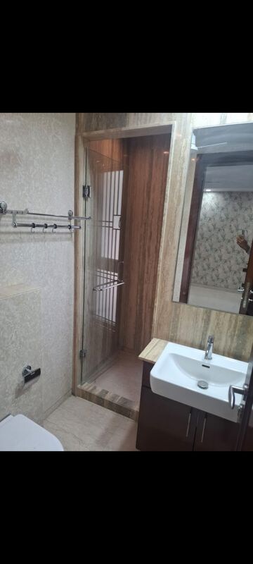 Bathroom in 4 BHK Builder Floor at Chittaranjan Park – for Sale