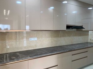 Kitchen in 3 BHK Apartment at Prestige High Fields, Gachibowli – for Rent