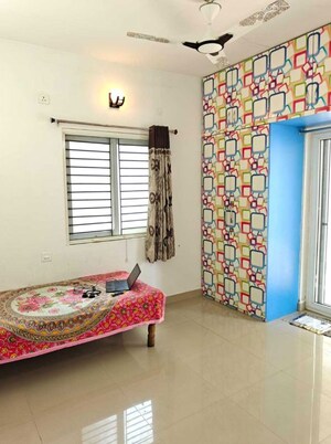 Bedroom in 2 BHK Apartment at Jains Carlton Creek, Manikonda – for Rent