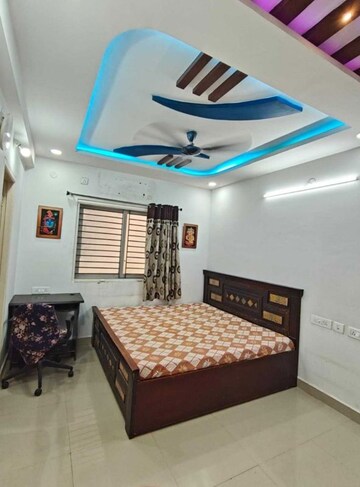 Bedroom in 2 BHK Apartment at Jains Carlton Creek, Manikonda – for Rent