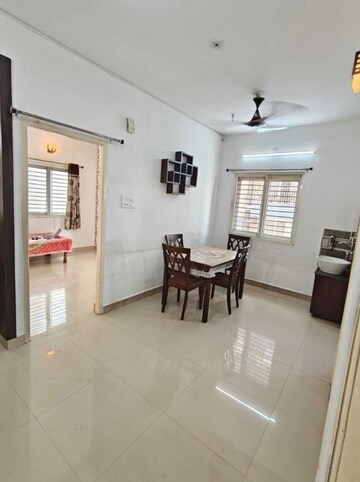 Living Room in 2 BHK Apartment at Jains Carlton Creek, Manikonda – for Rent
