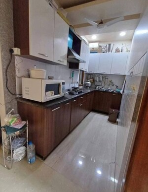 Kitchen in 2 BHK Builder Floor at Kalkaji – for Rent