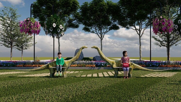 Garden, royal-bhumija  111 Sq.Yd. Plot In Macheda Jaipur 9743200