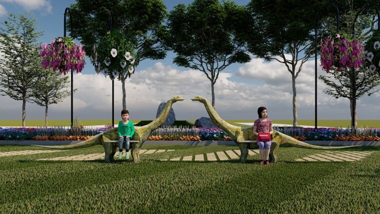 Garden, royal-bhumija  111 Sq.Yd. Plot In Macheda Jaipur 9743200