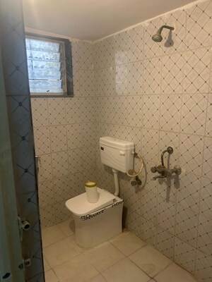 Bathroom in 2 BHK Apartment at Rutuja Park, Baner – for Rent