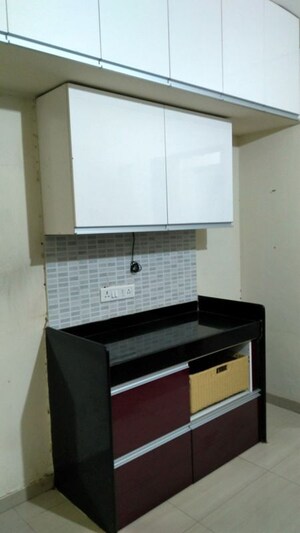 Kitchen in 2 BHK Apartment at GK Dwarka Heights, Pimple Saudagar – for Rent