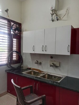 Kitchen in 2 BHK Builder Floor at Ansals Sushant City – for Rent