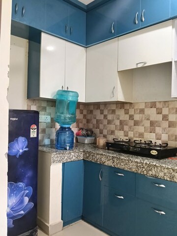 Kitchen in 2 BHK Apartment at JKG Palm Resort, Raj Nagar Extension – for Rent