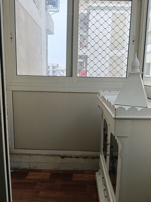 Balcony in 2 BHK Apartment at JKG Palm Resort, Raj Nagar Extension – for Rent